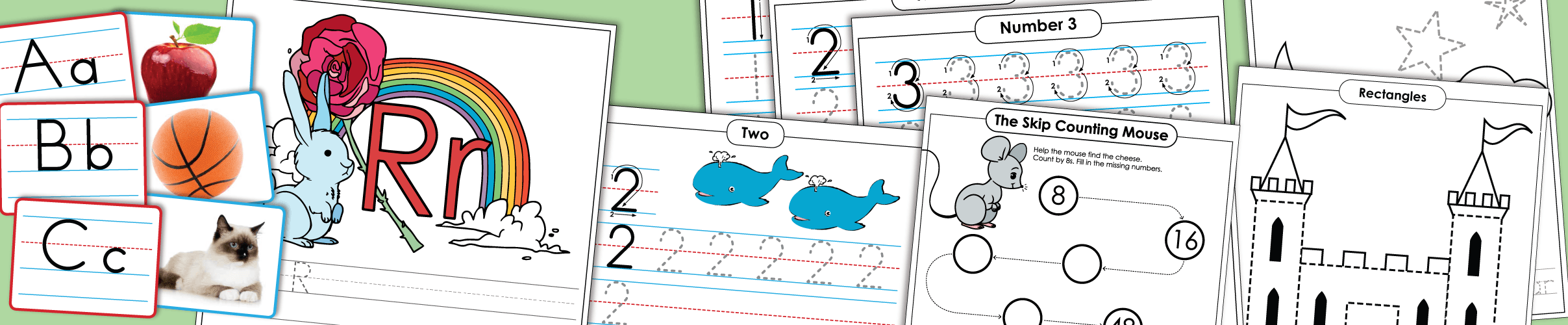 Kindergarten Worksheets 幼儿园工作表