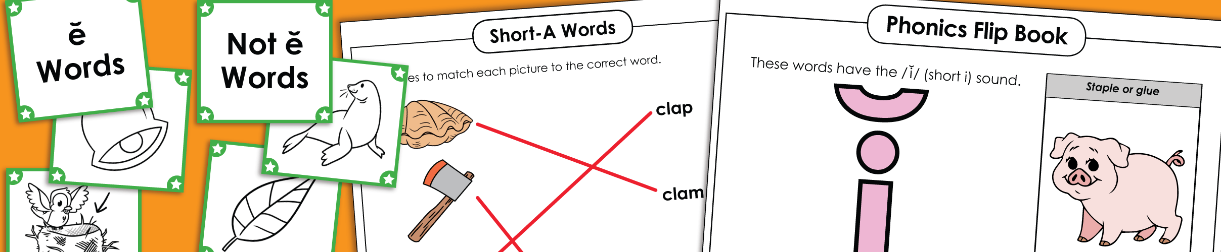 Phonics Worksheets 拼音工作表