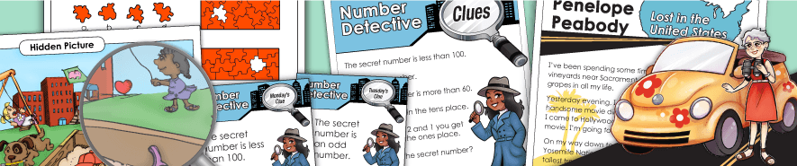 Puzzle and Brainteaser Worksheets 谜题和脑筋急转弯工作表