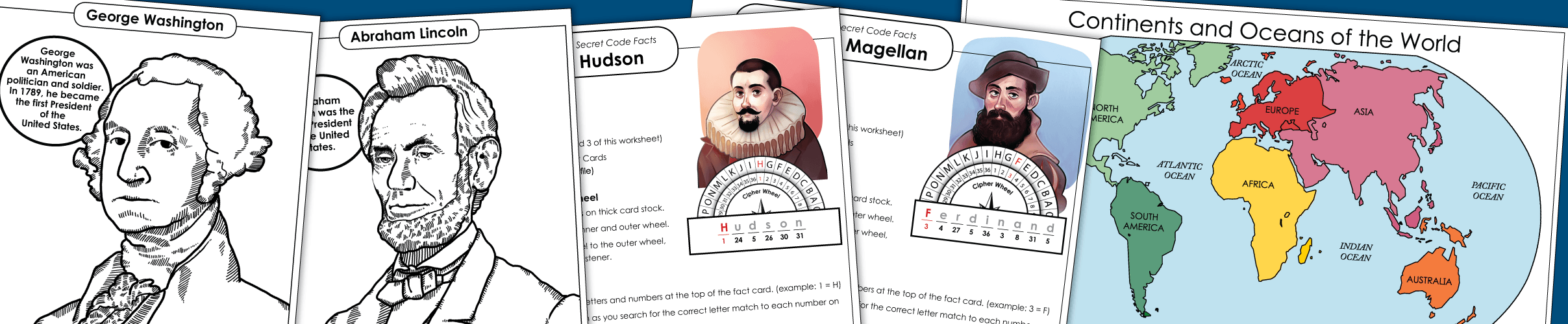 Social Studies Worksheets 社会研究工作表