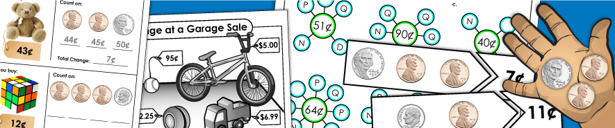 Money Worksheets 金钱工作表