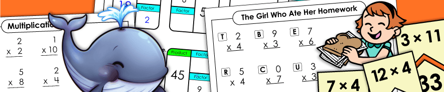 multiplication basic index worksheets 乘法基本索引工作表