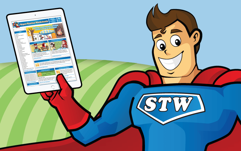 Super Teacher Worksheets 超级老师工作表