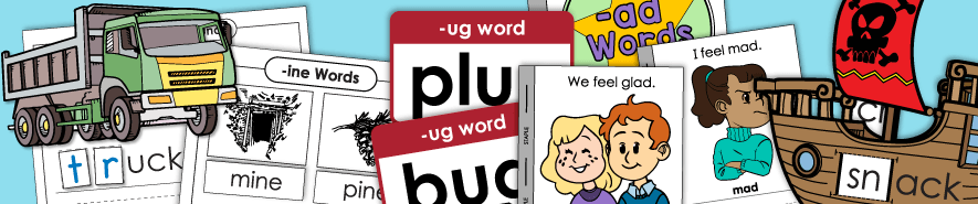Word Family Worksheets 字家庭工作表