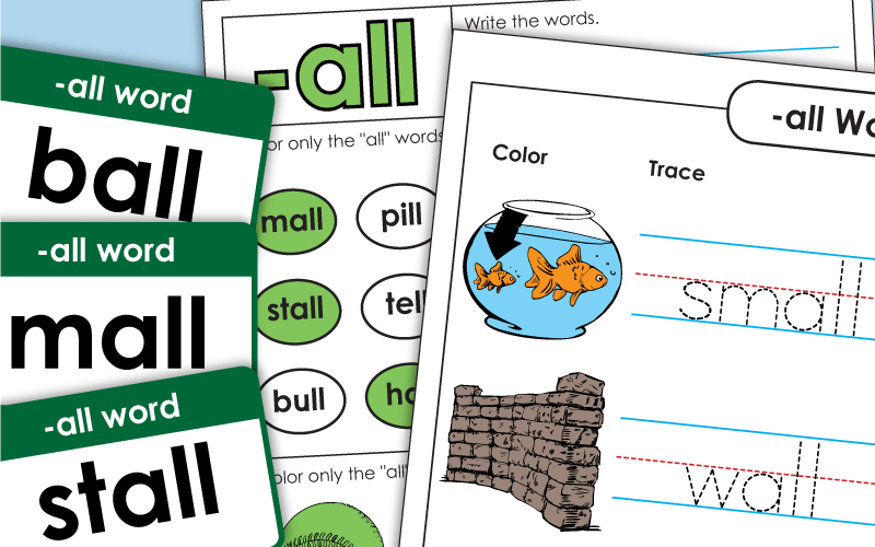 word family all Worksheets word family all Worksheets