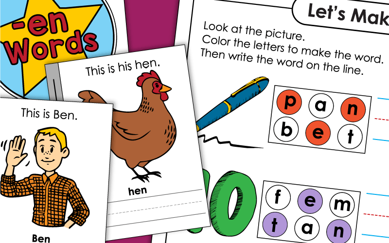 word family en Worksheets Word系列ZhoreSheets