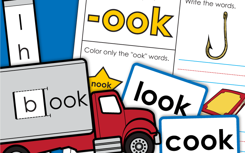 word family ook Worksheets Word家族oon工作表