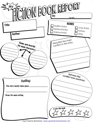 Book Report Template 读书报告模板