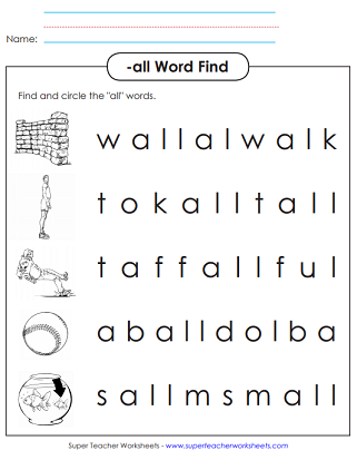 Word Search (-all Word Family) 单词搜索(所有单词家族)