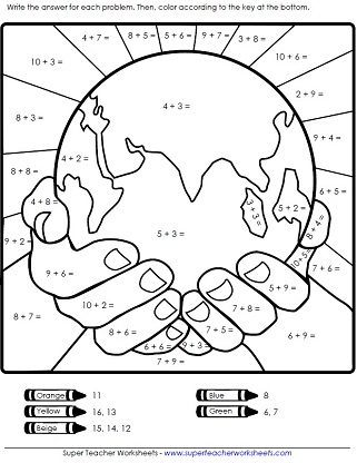 “地球日”工作表
